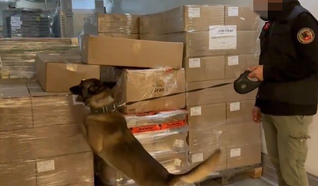 Kapıkule’de 6 ton 400 kilogram uyuşturucu üretebilecek madde ele geçirildi