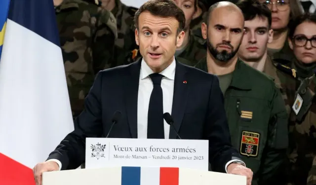 Macron: "Fransız, İngiliz ve Türk askerleri Ukrayna'da göreve hazır"