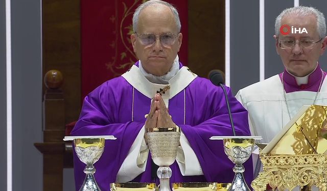 Papa 14. Leo, Volkswagen Arena’da ayine katıldı