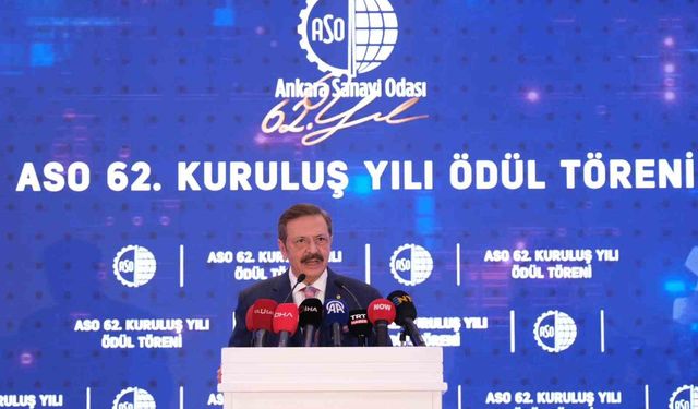 TOBB Başkanı Hisarcıklıoğlu: "ASO, hayata geçirdiği projelerle çalışmalarla Ankara’nın marka değerini arttırıyor"