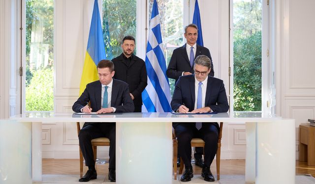 Ukrayna ile Yunanistan arasında doğalgaz anlaşması için niyet mektubu imzalandı