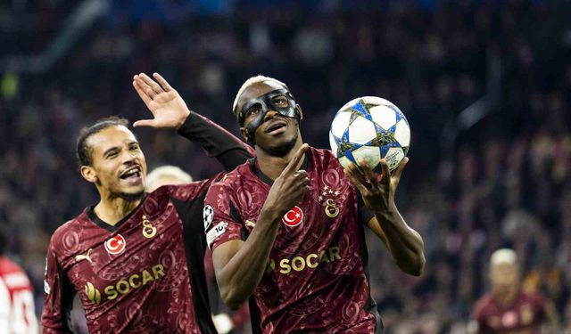 Victor Osimhen’den Tarihi Hat-Trick: Galatasaray, Ajax’ı Amsterdam’da 3-0’la Geçti