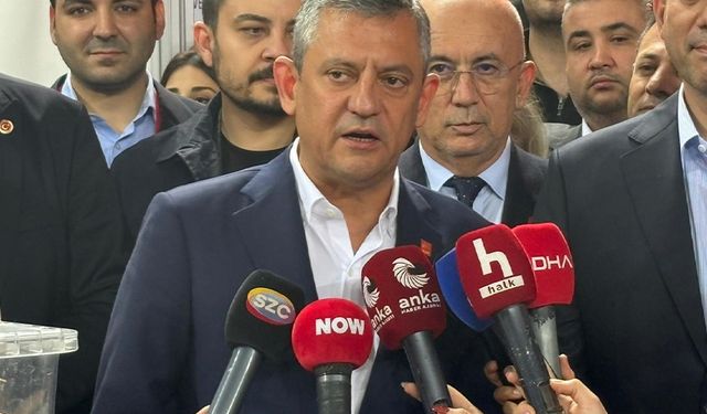 CHP Genel Başkanı Özel: "İktidar hedefini ifade eden bir CHP’ye Türkiye hazır olsun"
