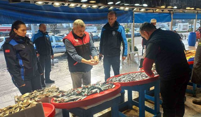 Denetim geldi, gerçek ortaya çıktı: Tezgahtaki balık "kolyoz" çıktı