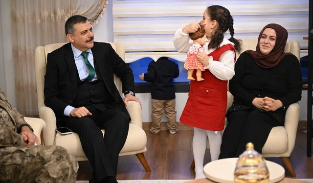 Şehidin ailesine vefa ziyareti