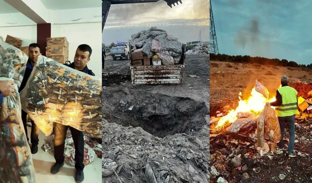 Tarihi geçmiş ürünlerle çocukları zehirleyeceklerdi: 2 ton cips, şekerleme ve çikolata imha edildi