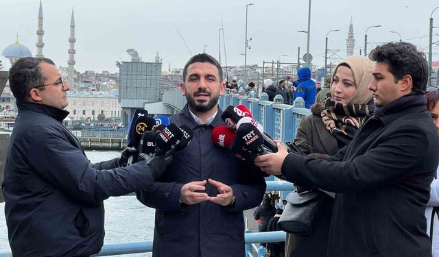 TÜGVA Başkanı Beşinci’den vatandaşlara "Gazze için Galata Köprüsü’nde buluşalım" çağrısı