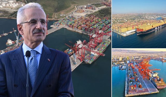 Bakan Uraloğlu: "Aralık ayında 49,8 milyon ton yük elleçlendi"
