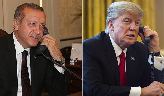 Cumhurbaşkanı Erdoğan, ABD Başkanı Trump ile telefonda görüştü