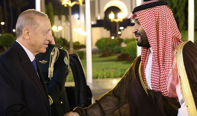 Cumhurbaşkanı Erdoğan, Suudi Arabistan Veliaht Prensi Selman ile görüştü