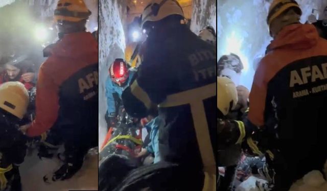 Damda kar temizlerken üzerlerine çığ düştü