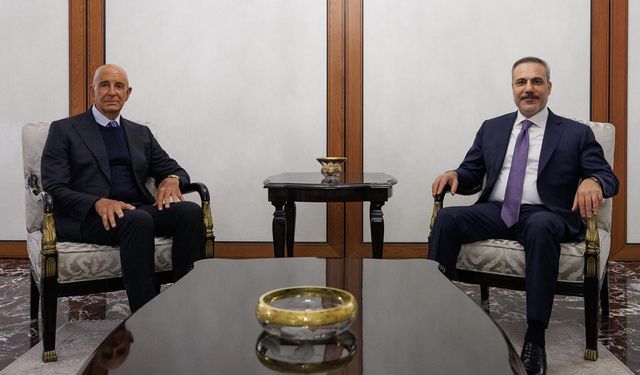 Dışişleri Bakanı Fidan, ABD’nin Ankara Büyükelçisi Barrack’ı kabul etti