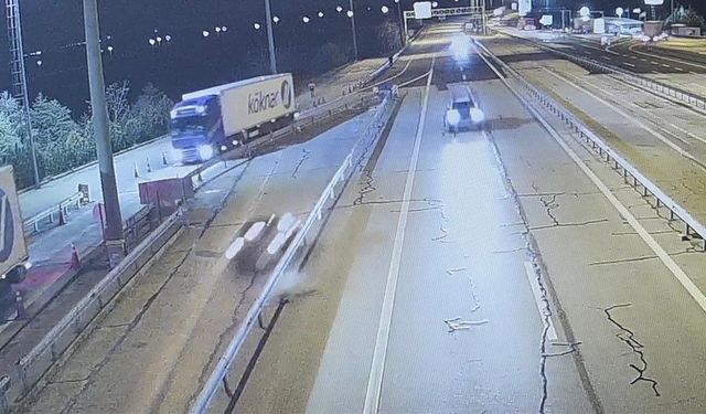 Edirne’de ters yöne giren alkollü sürücü kaza yaptı: 2 yaralı