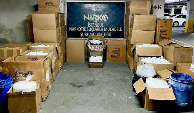 Güngören ve Zeytinburnu’nda 517 kilogram uyuşturucu ele geçirildi