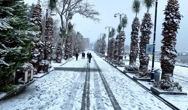 İstanbul'a kar geri döndü! Megakent beyaz örtü ile kaplandı