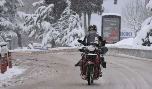 İstanbul’da ağır taşıtlara ve kuryelere kar yasağı