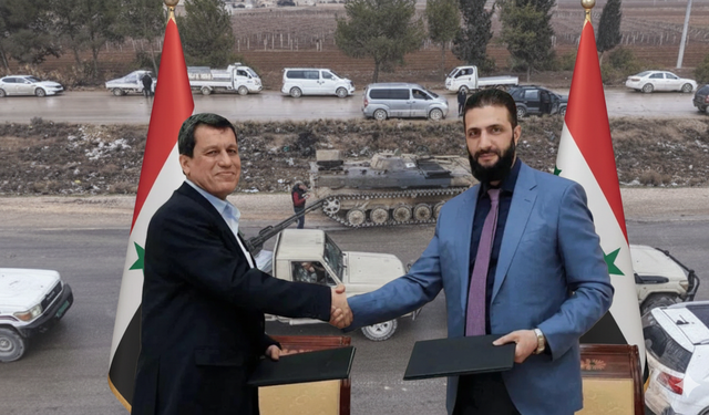 Suriye hükümeti ile terör örgütü SDG arasında ateşkes ilan edildi