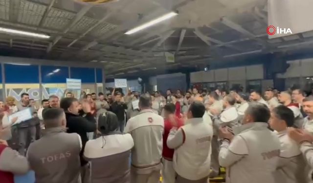 Tofaş’ta grev kararı: Bursa’daki fabrikalarda eylem büyüyor