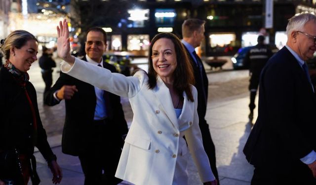 Trump, Venezuela muhalefet lideri Machado ile Beyaz Saray'da bir araya geldi