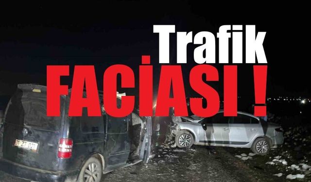 Diyarbakır’da iki otomobilin çarpıştığı kazada ölü sayısı 5’e yükseldi