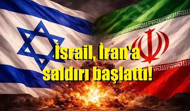 İsrail, İran'a saldırı başlattı! Peş peşe patlama sesleri duyuldu
