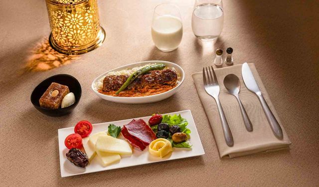 Türk Hava Yolları’ndan Ramazan ayına özel uçak içi ikramlar