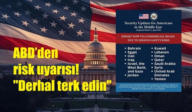 ABD’den 16 ülke ve bölgedeki vatandaşlarına ciddi güvenlik riski uyarısı: "Derhal terk edin"