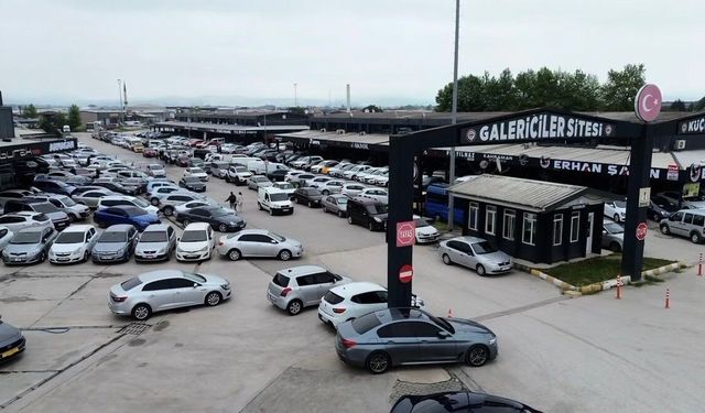 İkinci el otomotiv piyasasında durgunluk yaşanıyor