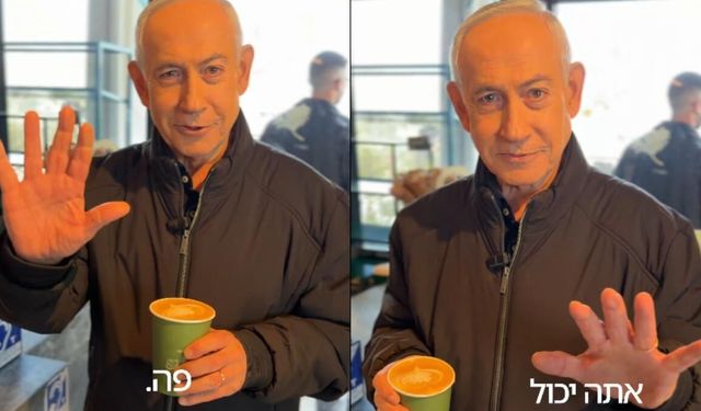 Netanyahu, öldüğüne dair çıkan iddialara görsel yanıtla gündeme geldi