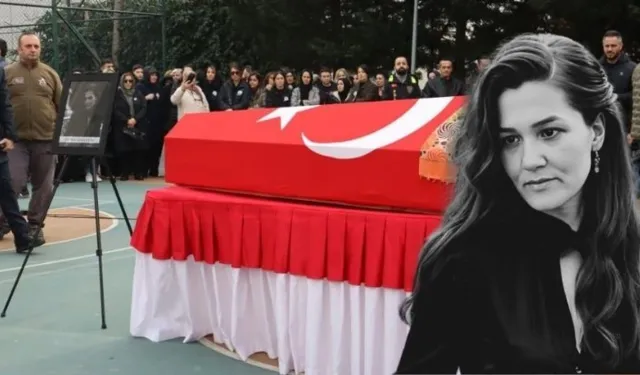 Öğrencisi tarafından öldürülen Fatma Nur öğretmen son yolculuğuna uğurlandı