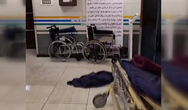 Tahran’da bir hastane vuruldu