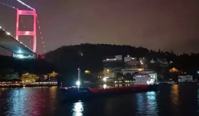 Boğaz’da gemi arızası: Trafik çift yönlü askıya alındı