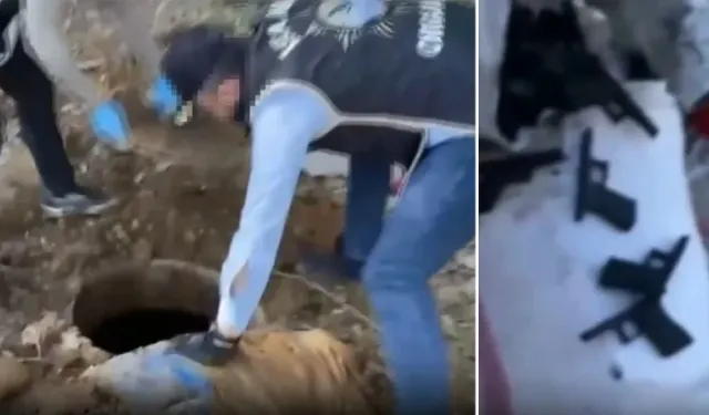 İstanbul’da büyük operasyon: Toprak altında binlerce silah parçası ele geçirildi