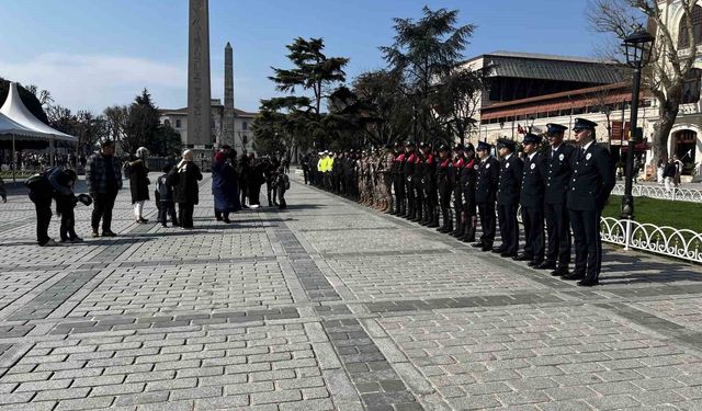 İstanbul’da Polis Haftası kortejine yoğun ilgi
