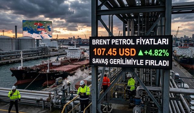 Petrol Fiyatları Savaş Gerilimiyle Fırladı: Brent 107 Doları Aştı