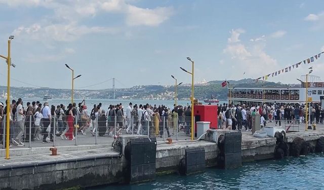 Bayramın son gününde Adalar vapuruna koştular