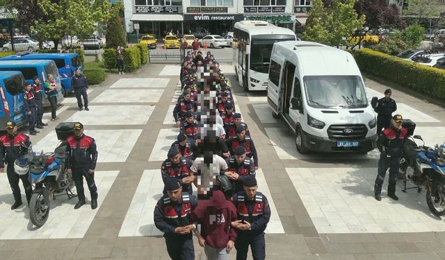 Düzce’de yasa dışı bahis operasyonu: 55 gözaltı