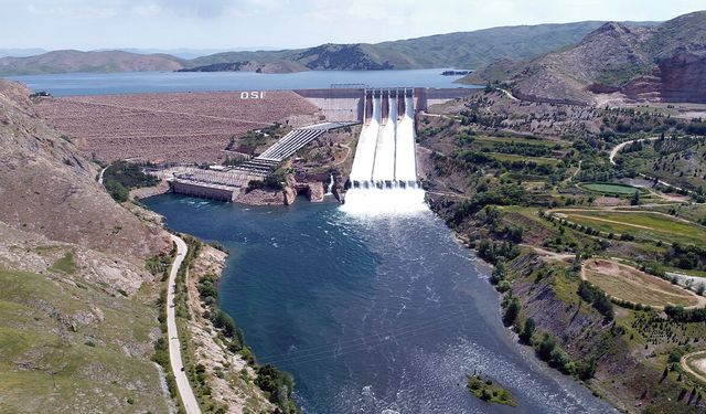 Keban Barajı’nda 7 yıl sonra ilk kez savaklar açılıyor
