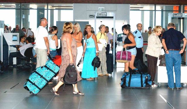Muğla’da yabancı turist sayısında bir önceki yıla göre yüzde 14 artış