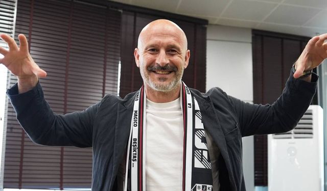Beşiktaş, Vincenzo Italiano ile 2 yıllık sözleşme imzalandığını açıkladı