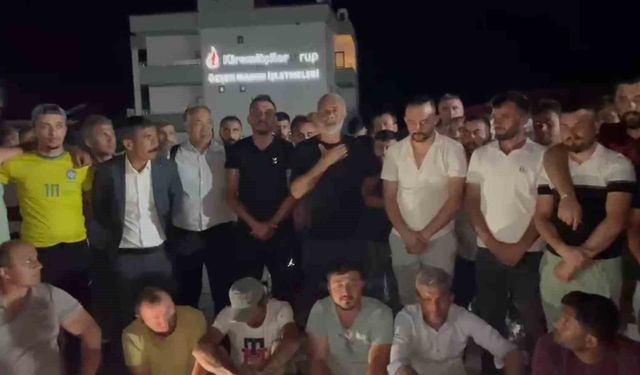 Maden işçileri eylemlerini sürdürüyor: "Bir maaş ödenmeden üretime dönmeyeceğiz"