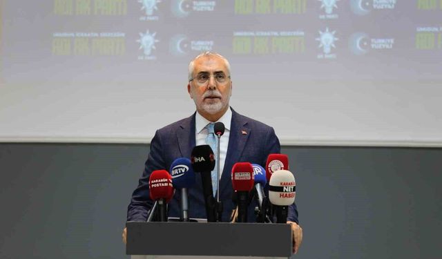 Bakan Işıkhan’dan Karabük’e 2 bin kişilik kontenjan müjdesi