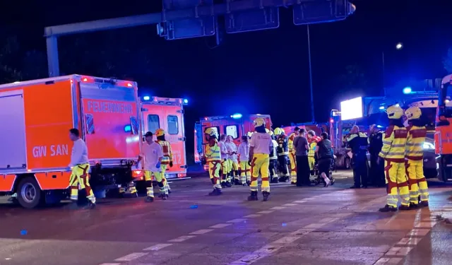 Berlin’de araç kalabalığa daldı: 1 ölü, 17 yaralı