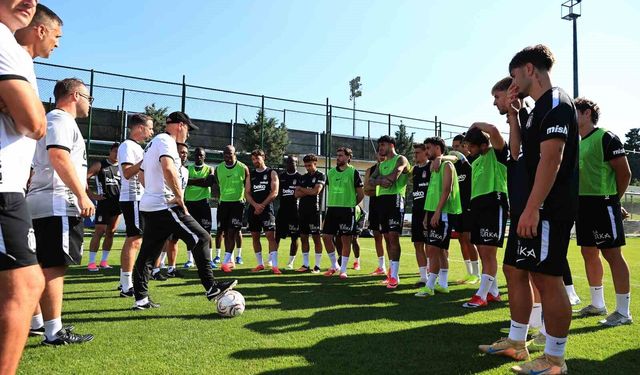 Beşiktaş, Midtjylland maçı hazırlıklarını sürdürdü