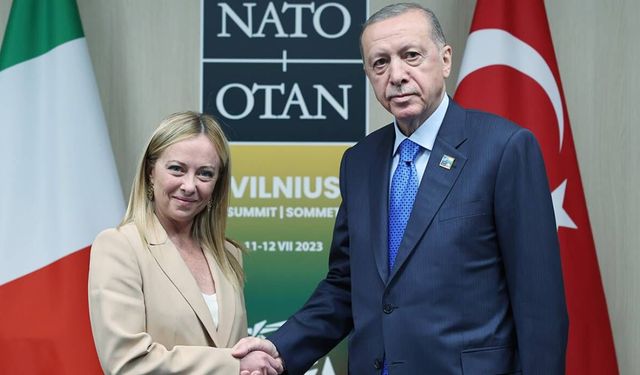 Cumhurbaşkanı Erdoğan, İtalya Başbakanı Meloni ile telefonda görüştü