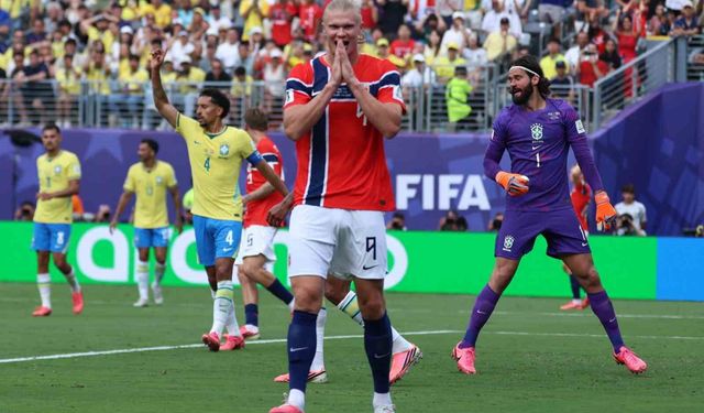 Haaland Brezilya’yı yıktı, Norveç çeyrek finalde