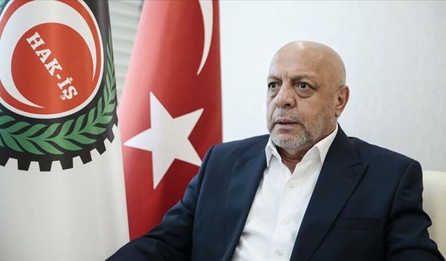 HAK-İŞ Başkanı Arslan: "Türkiye’nin gücü olarak gördüğümüz HAK-İŞ’i ve sendikalarımızı yücelteceğiz"