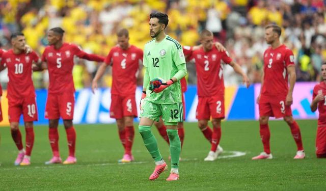 İsviçre, Kolombiya’yı penaltılarla eleyerek çeyrek finale yükseldi