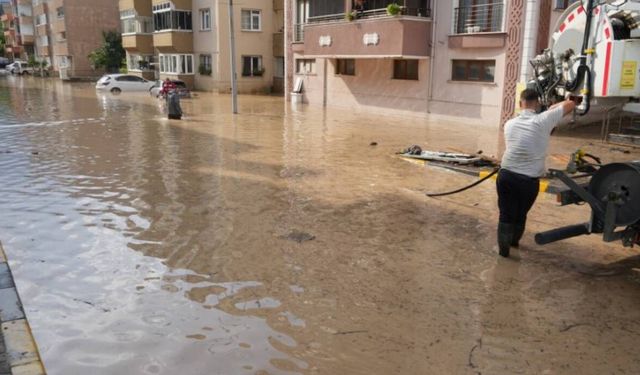 Selin vurduğu ilçe havadan görüntülendi
