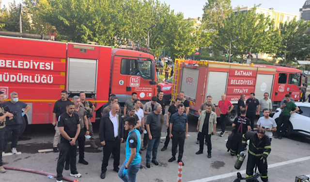 Batman'da spor salonunda yangın: 2 kişi hayatını kaybetti
